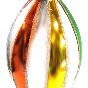 Rainbow glass finial ornament vs