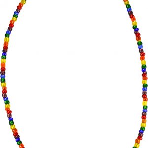 Rainbow Small Glass Beads Necklace