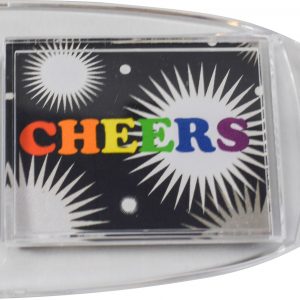 Bottle Opener Key Chain - Cheers