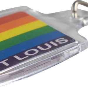 St Louis Acrylic Key Chain