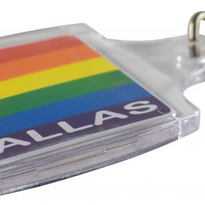 Dallas Acrylic Key Chain