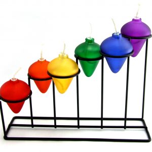 Rainbow stair Oil Lamp Holder
