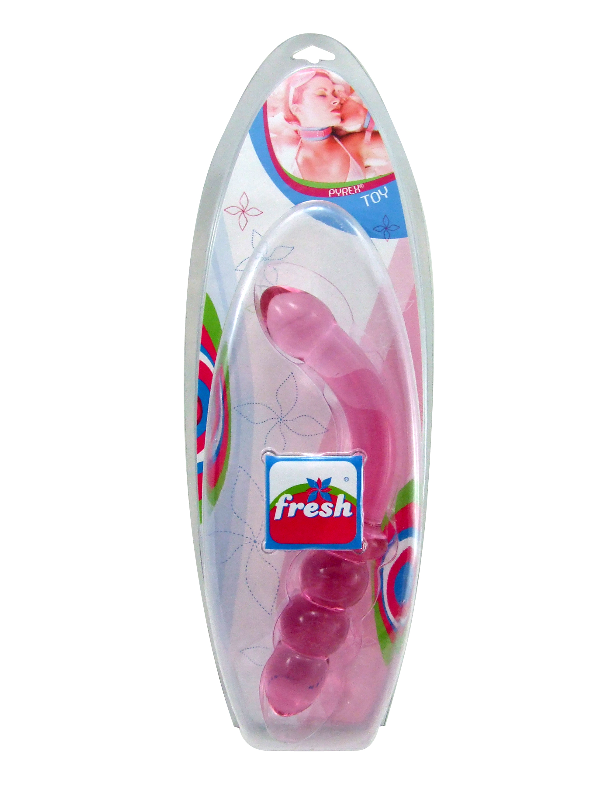 Fresh Dildo - Boro. Glass - G-Spot - Pink - Image 3