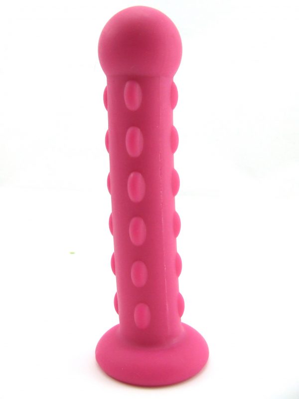 Fresh Dildo - Silicone - 7 1/2" Nubby - Magenta