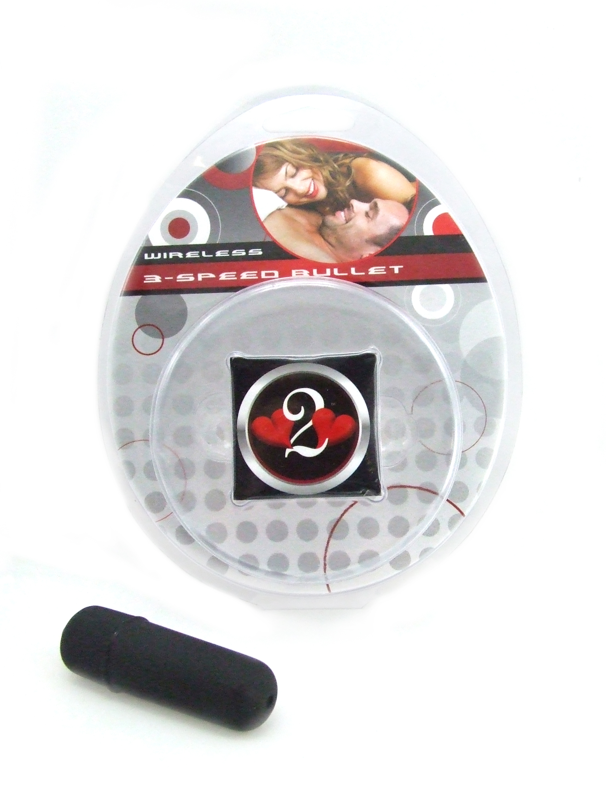Heart 2 Heart - Mini Massager - 3 Speed - Black - Image 3