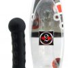 Heart 2 Heart - Dildo - Silicone - 7 1/2" Nubby - Black - Image 3