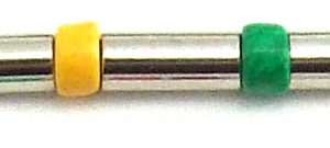 Rainbow Ceramic Beads w/Tubes & Black Beads Necklace