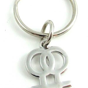 Double Female Key Ring