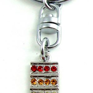 Rainbow Jewel Key Chain