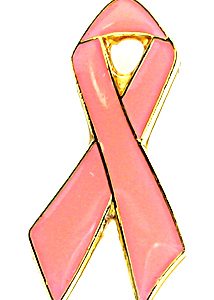 Pink Breast Cancer Pin