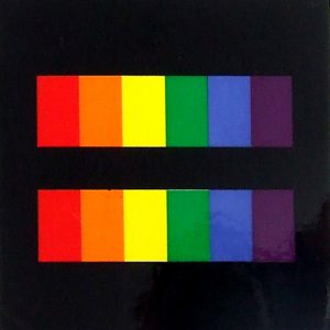 Magnet - Rainbow Campaign 3" x3"