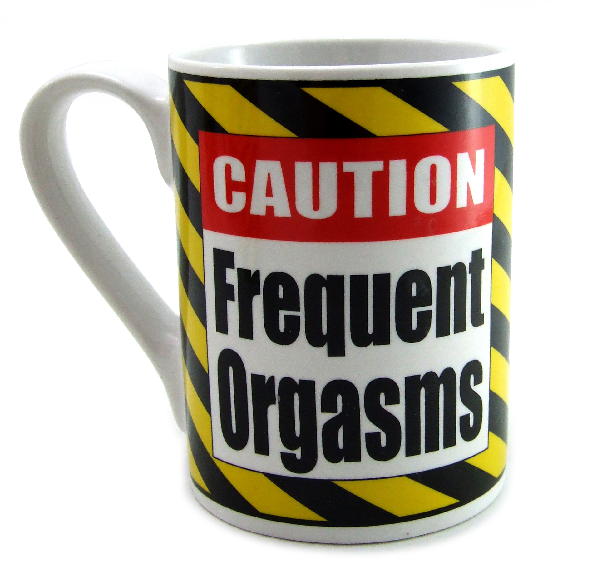 MWA Mugs with Attitude - Caution Frequent Orgasms Mug