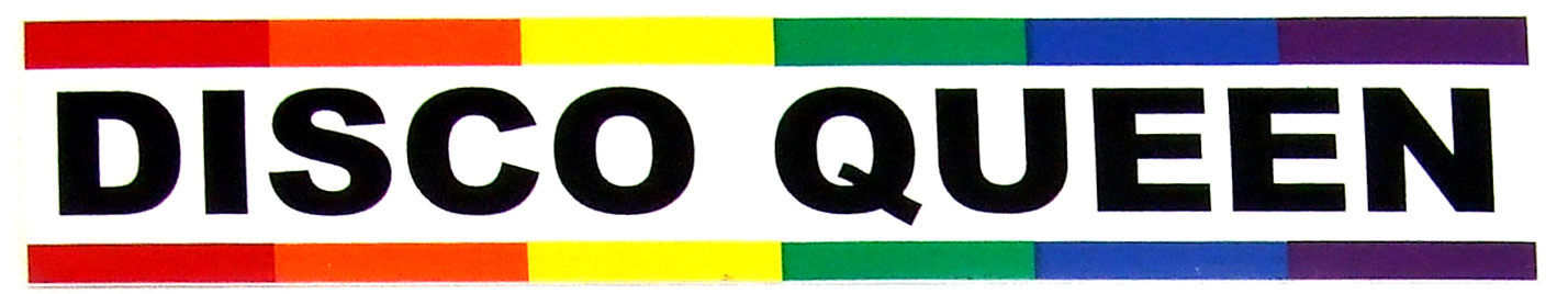 Sticker - Bumper – Rainbow Disco Queen