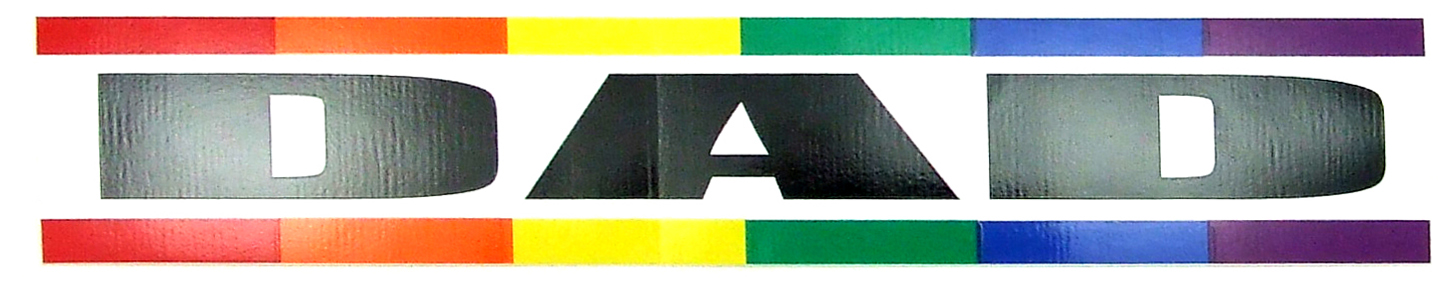 Sticker - Bumper – Rainbow DAD