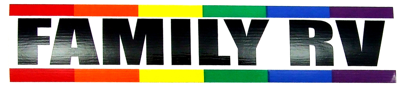 Sticker - Bumper – Rainbow Family RV