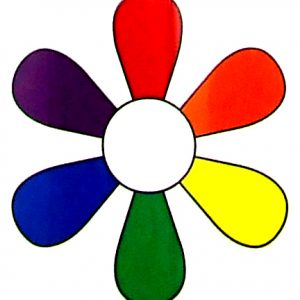 Rainbow Daisy Sticker