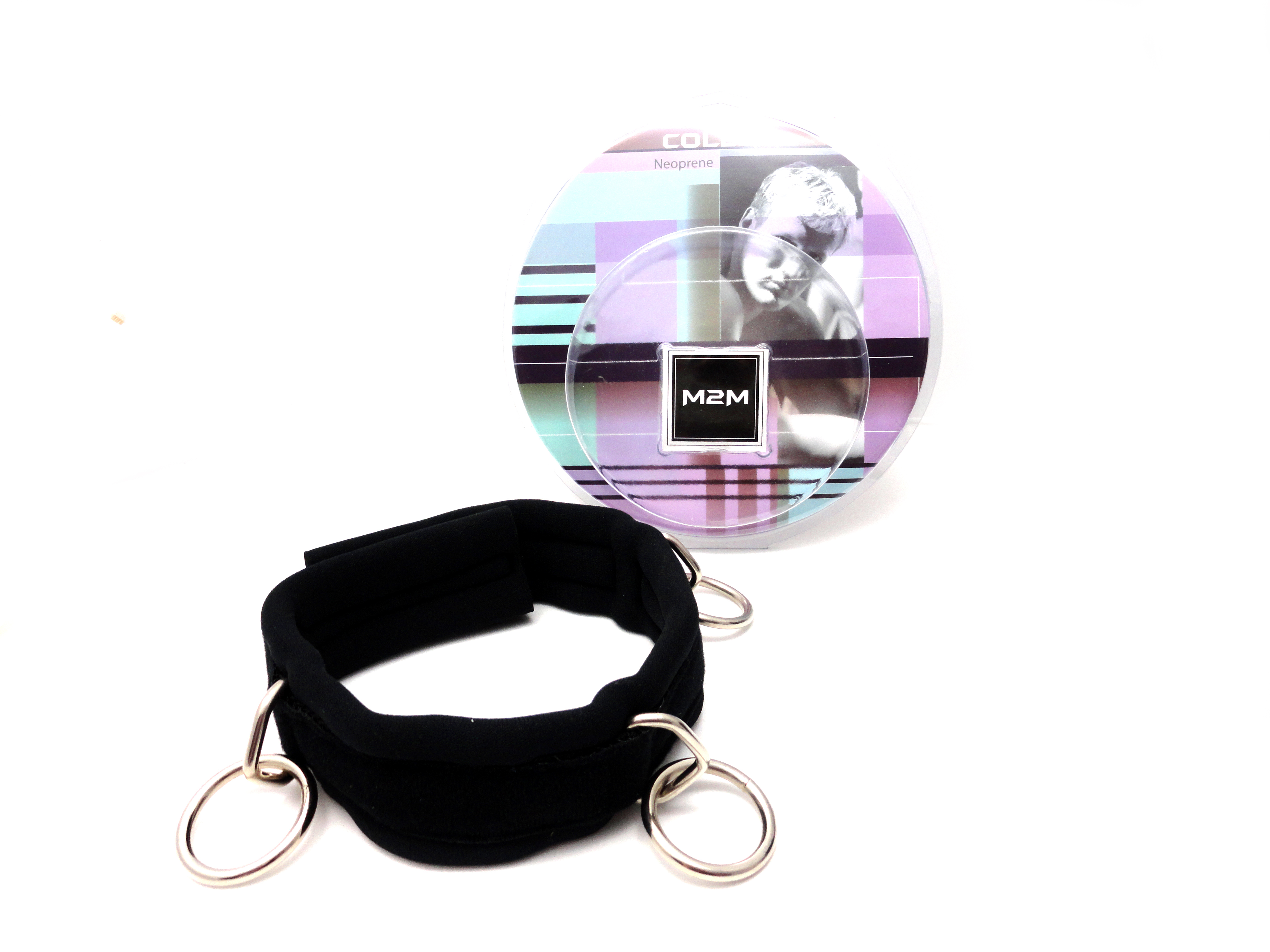 M2M Collar - Neoprene with velcro - Black - Image 2