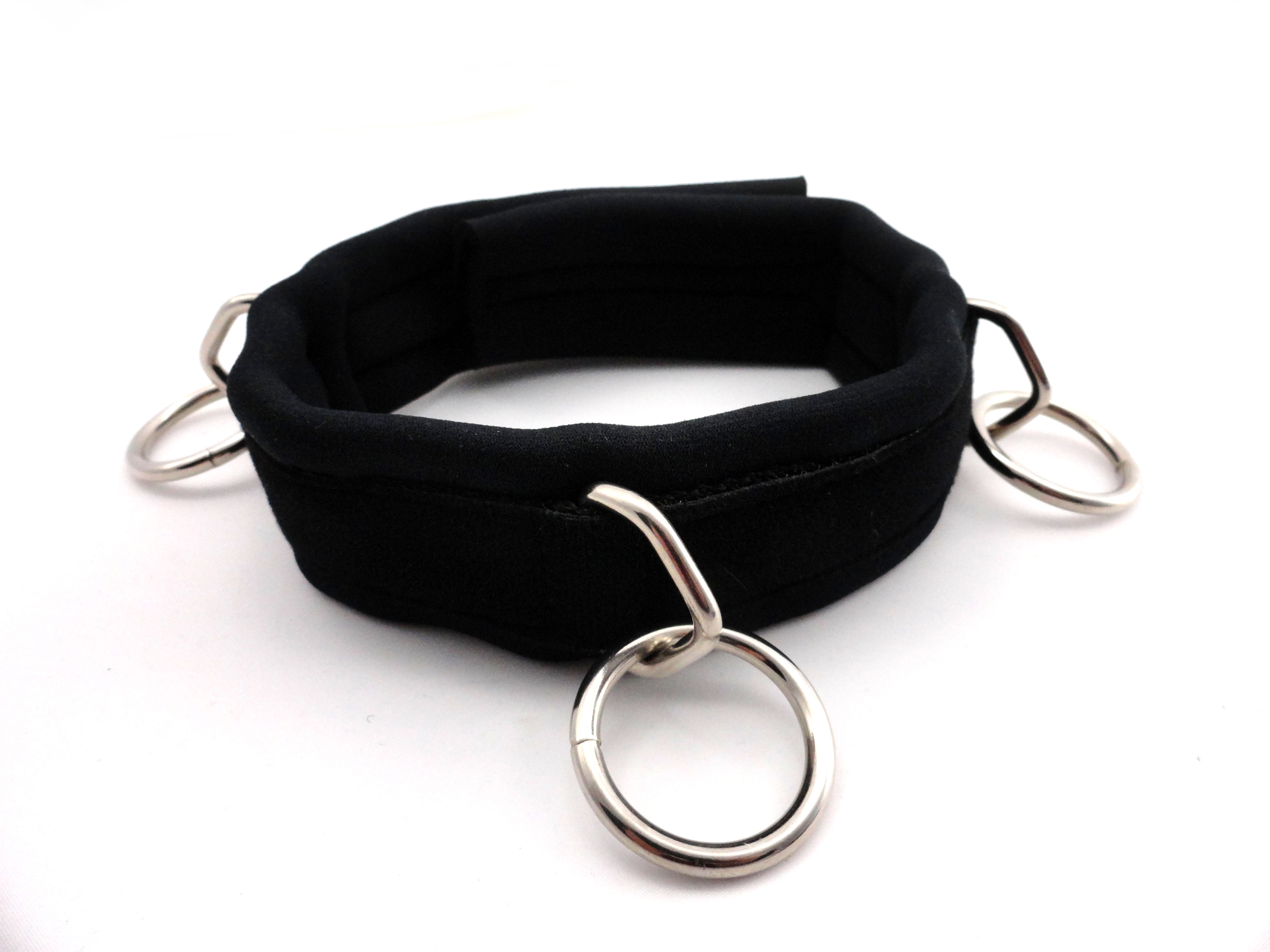 M2M Collar - Neoprene with velcro - Black