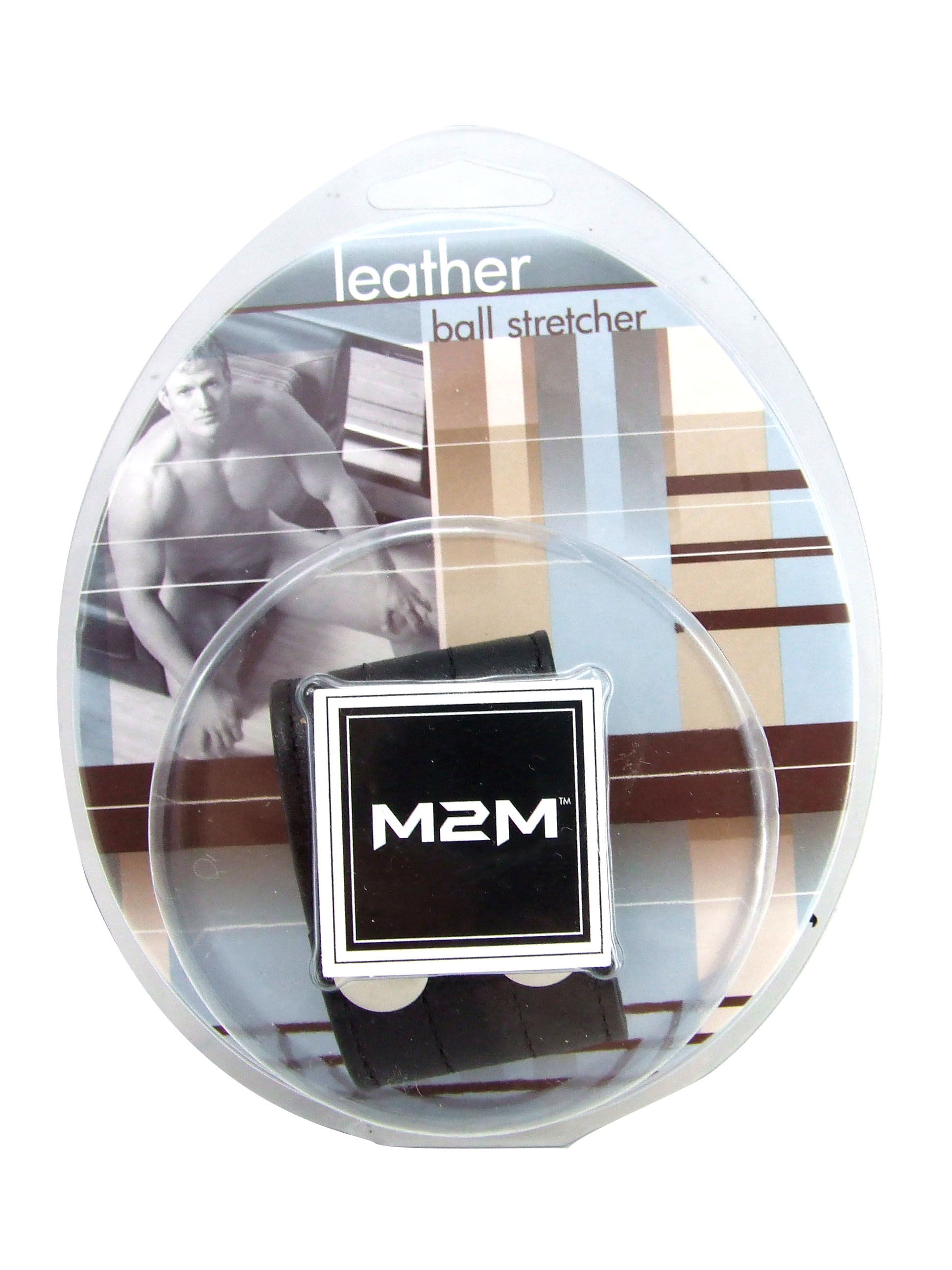 M2M30 Ball Stretcher - Leather - 1.5" - Black - Image 3