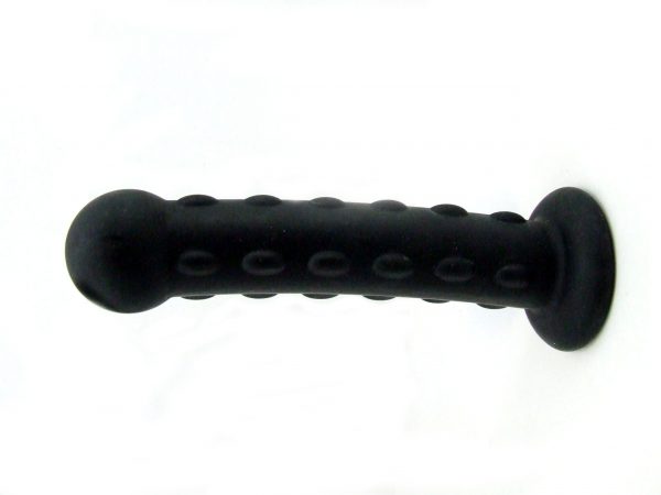 M2M Dildo - Silicone - 7 1/2" Nubby - Black