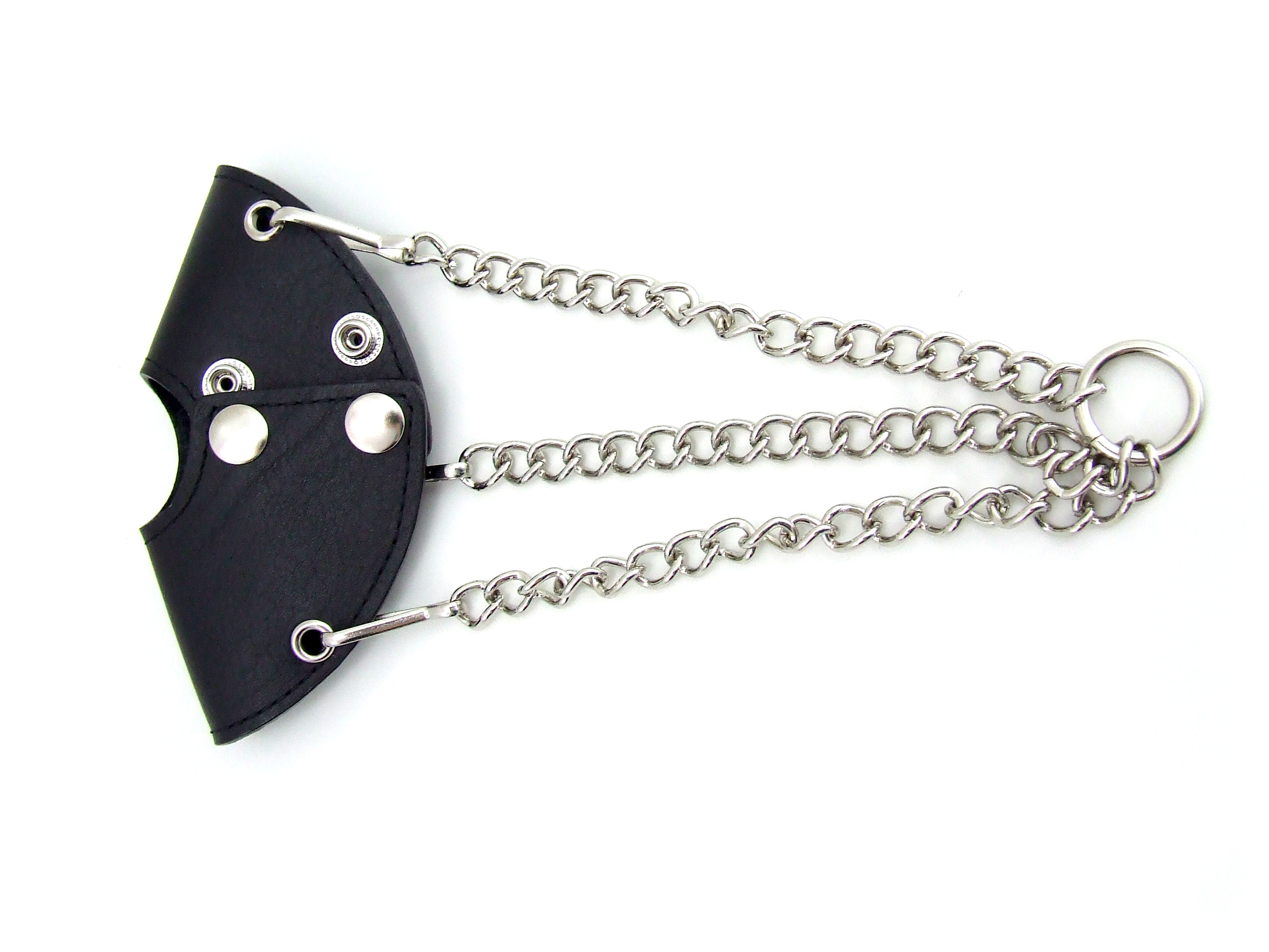 M2M Ball Stretcher, Leather, Parachute, Black