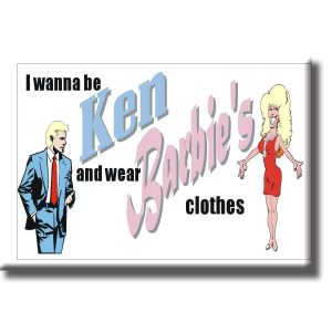 Magnet - Ken & Barbie
