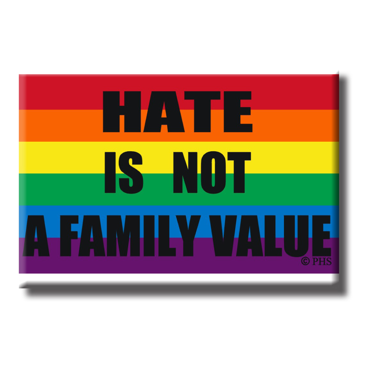 Magnet - Hate is not a family value.