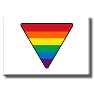 Magnet - Rainbow Triangle