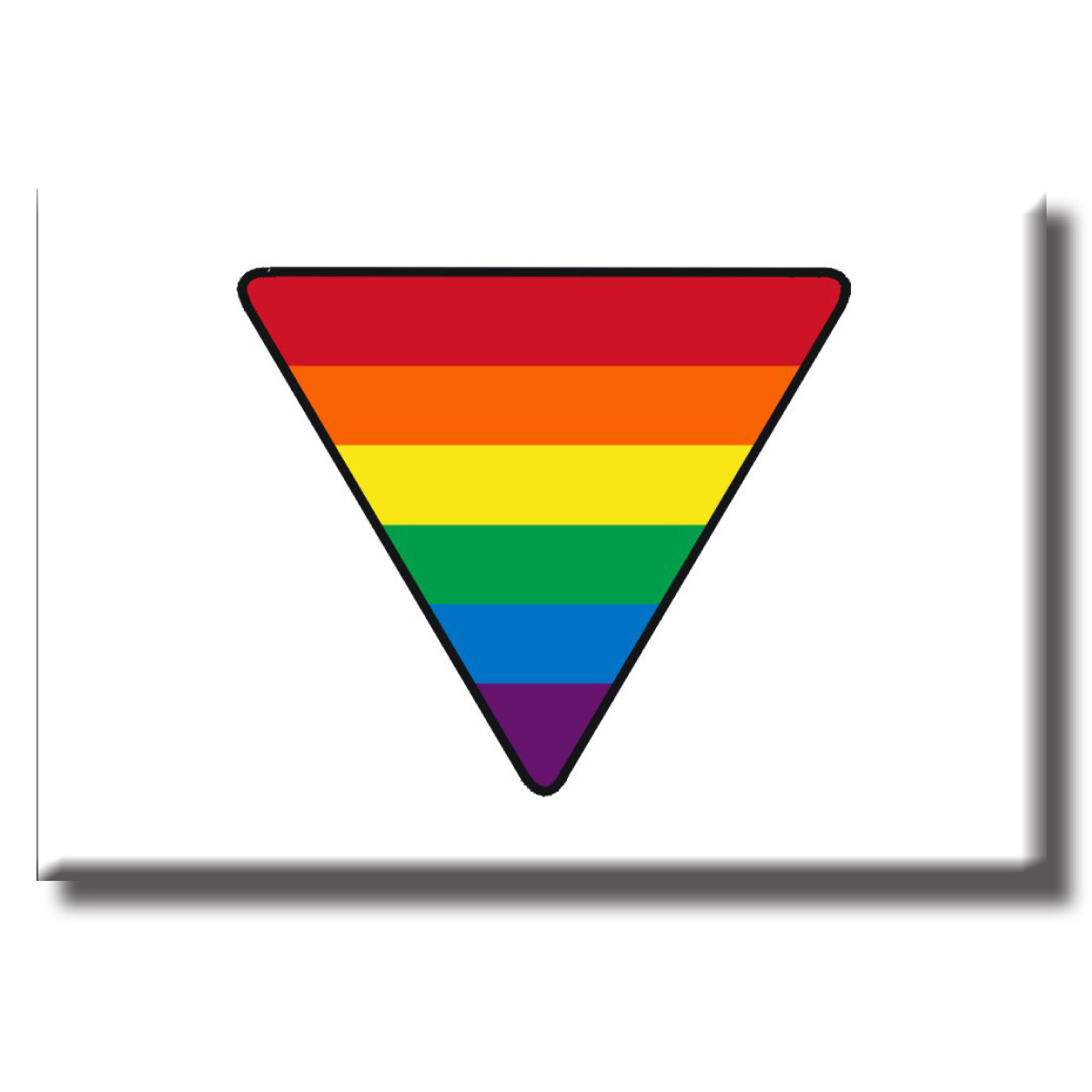 Magnet - Rainbow Triangle