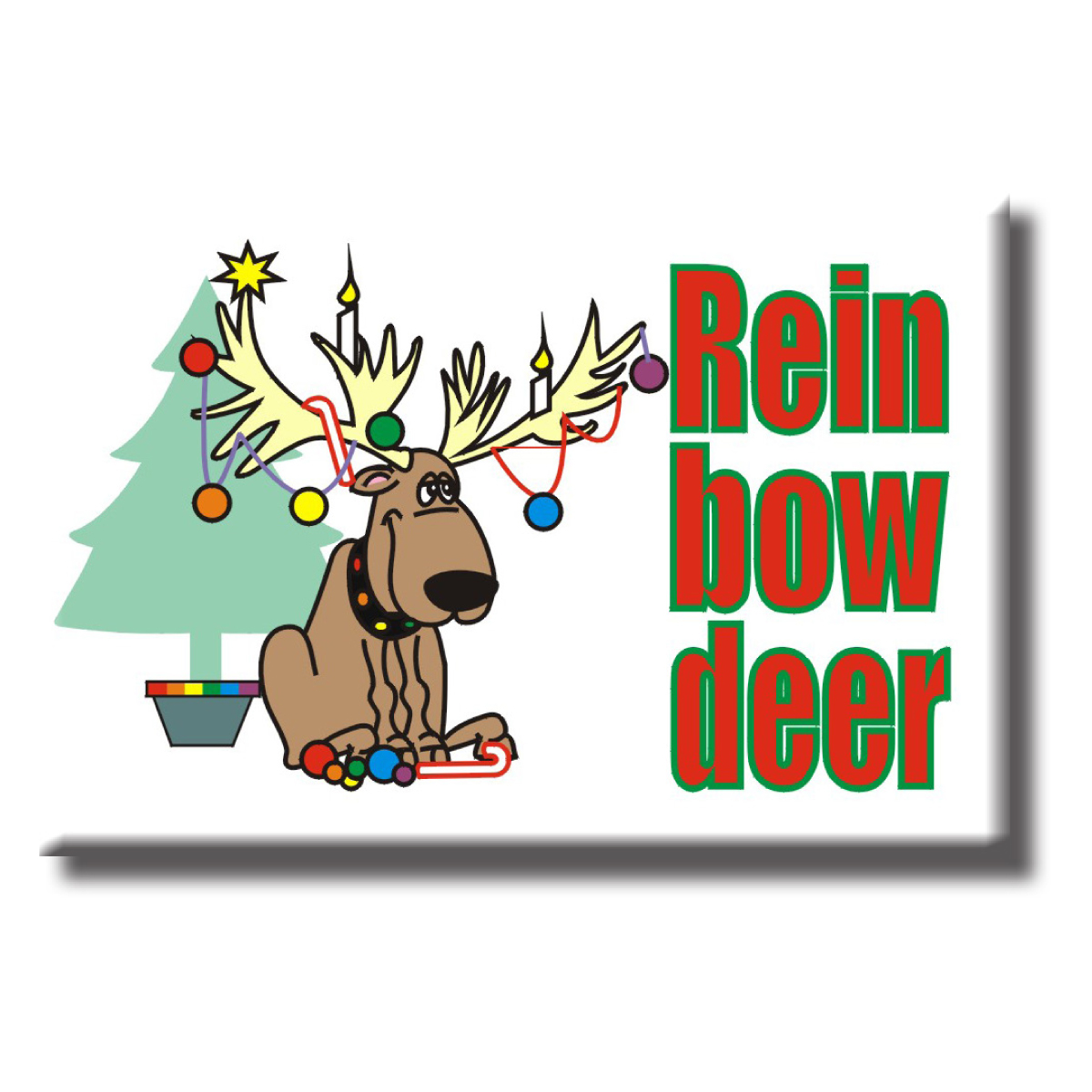Magnet - Reinbow Deer