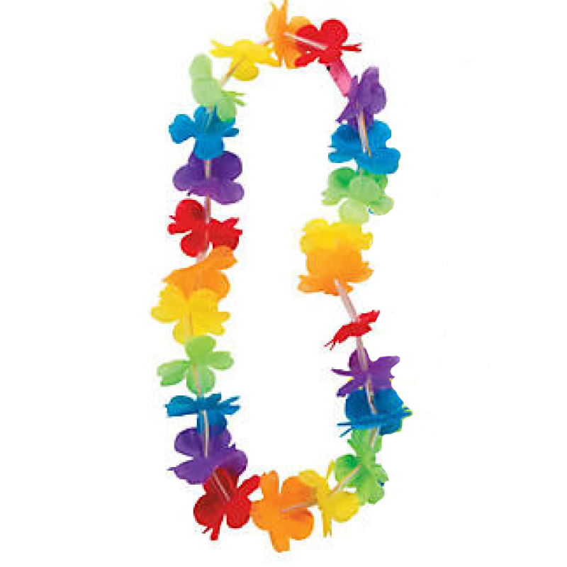 Light Up Rainbow Leis
